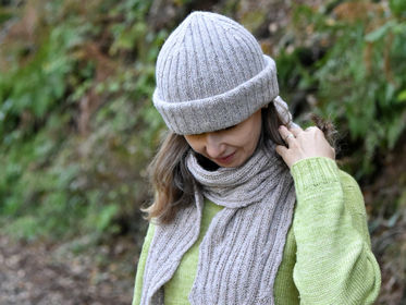 Morning Mist Hat and Scarf 246