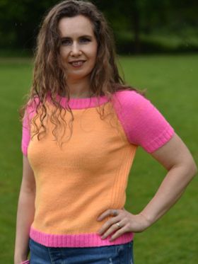 Neon Sunset Sweater 227